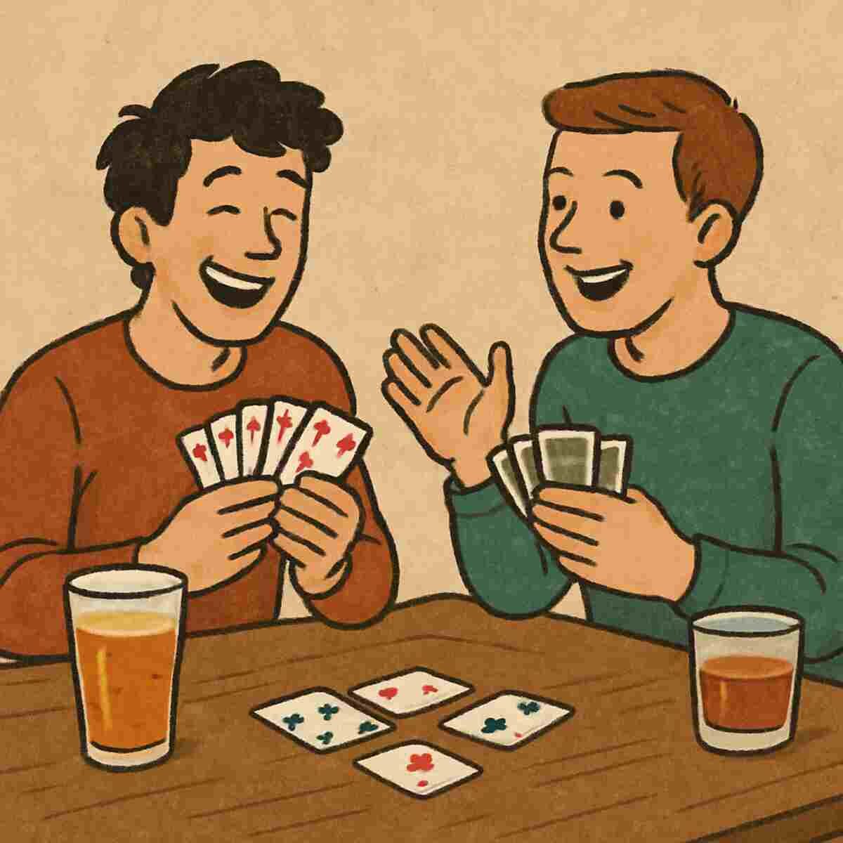 Top 5 Fun 2 Player Card Drinking Games