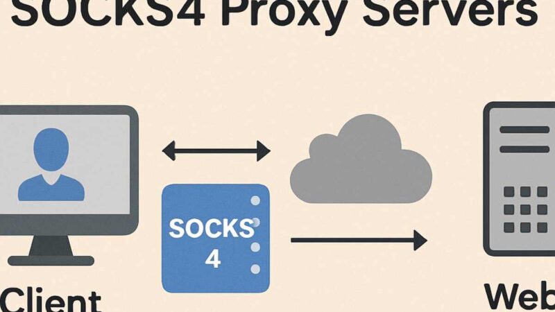 How to Set Up SOCKS4 Proxy Server